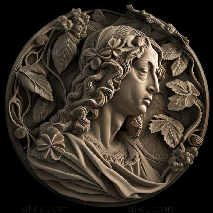 3D model sandro botticelli (STL)